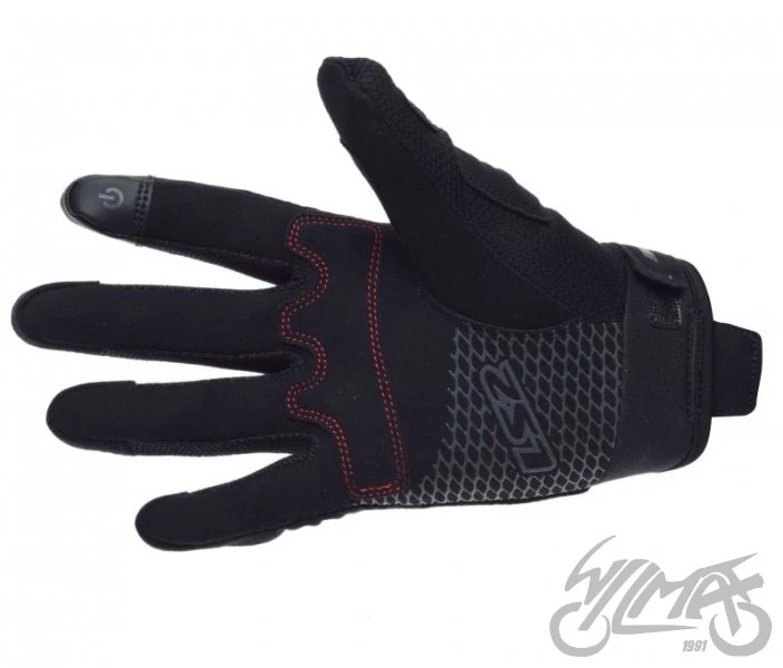 Rękawice motocyklowe LS2 Ray damskie Black — M — ujęcie 2