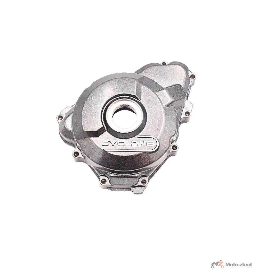 Junak RX401 pokrywa silnika lewa (tytanowa) "cyclone"