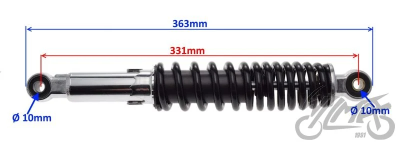 Amortyzator tył do Longjia LJ125T-8M — ujęcie 2