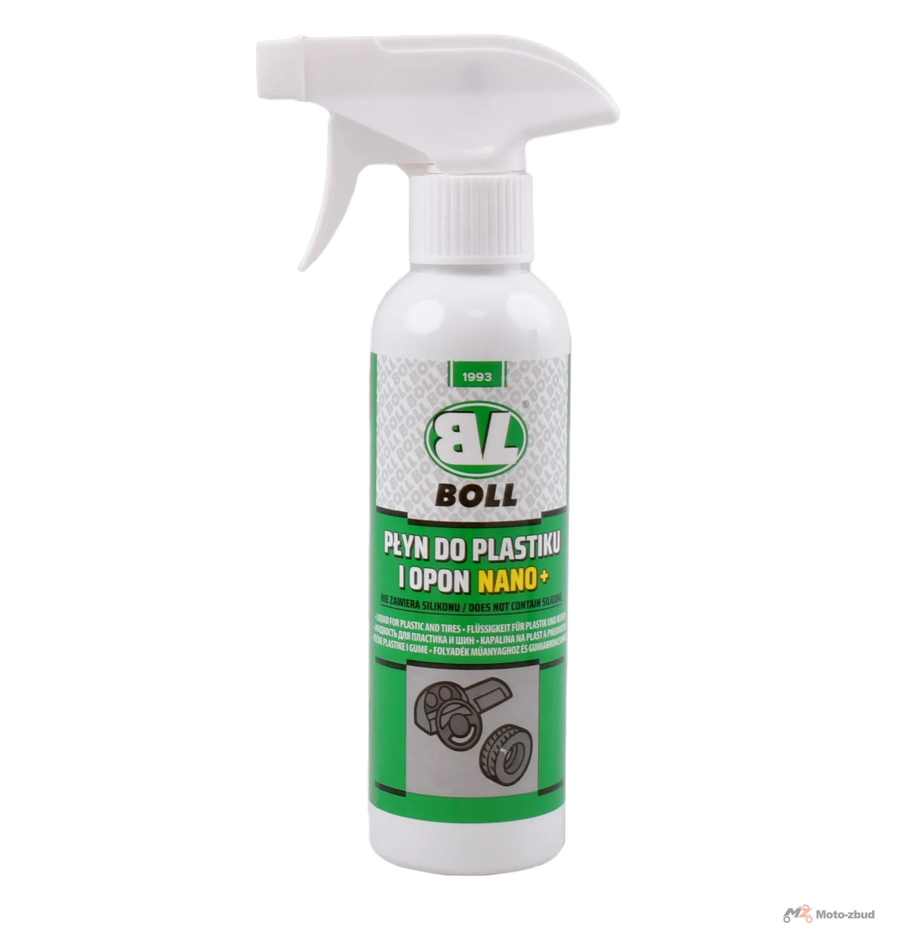 BOLL płyn do czyszczenia plastiku i opon 250 ml