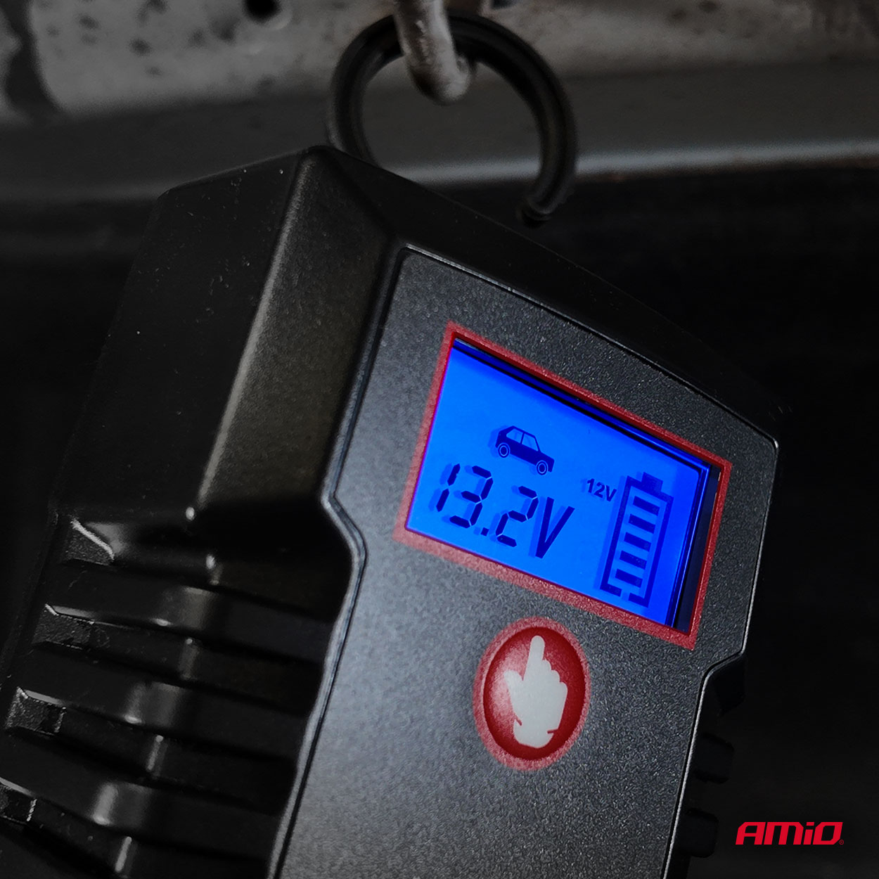 Prostownik cyfrowy AGM GEL STD LFP MAX 8A 12 V 24 V PRO HOOK — ujęcie 5