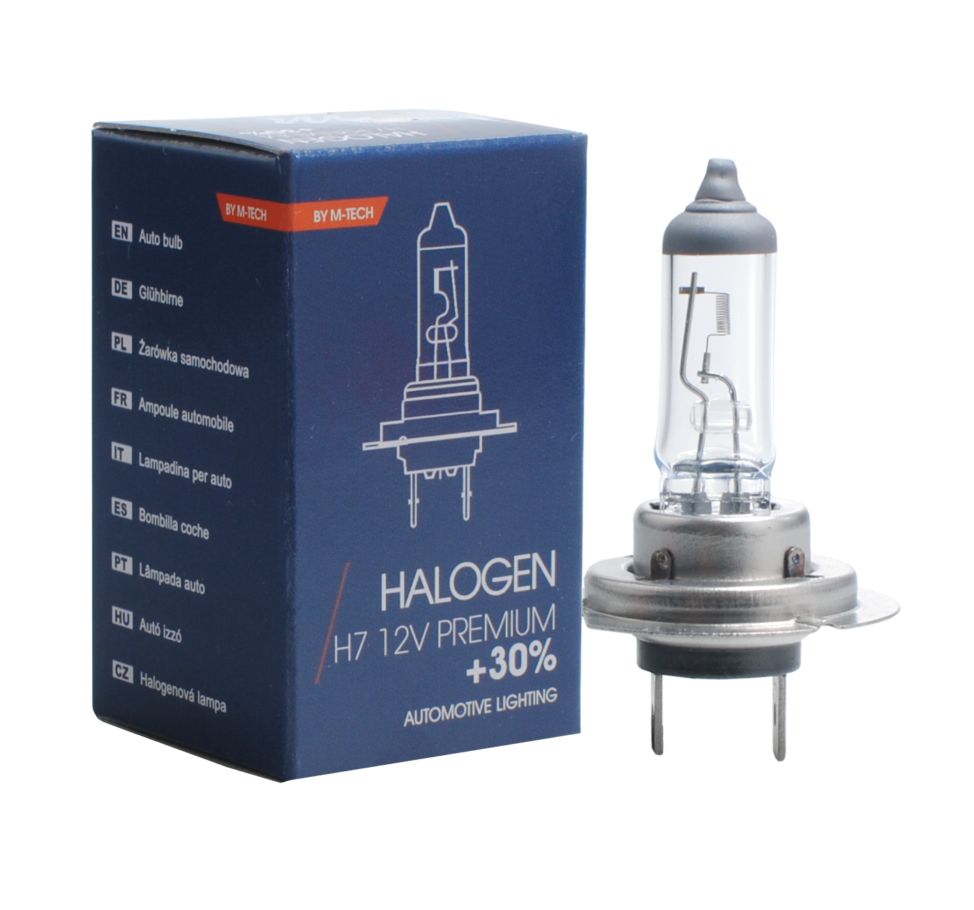 Żarówka halogenowa H7 12 V 55 W Premium M-Tech Z107 — ujęcie 2