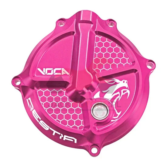 Dekielek pokrywy sprzęgła VOCA CNC Derbi D50B0 LC — różowy