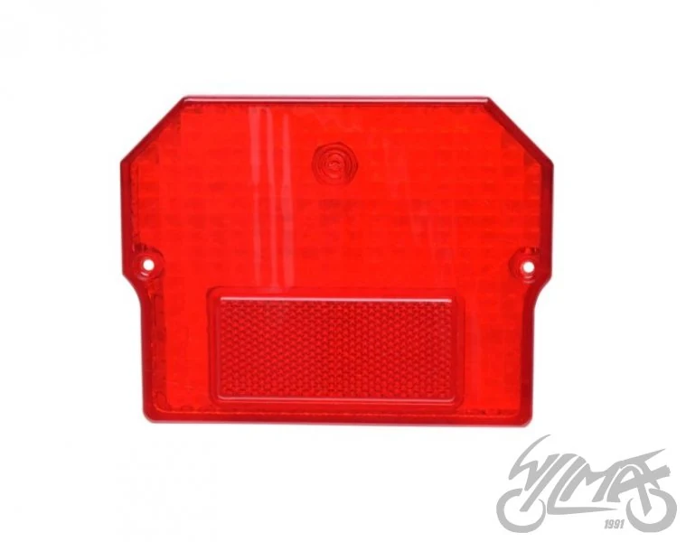 Klosz tylnej lampy MZ — kwadratowy, czerwony — MZ2423 — ujęcie 3