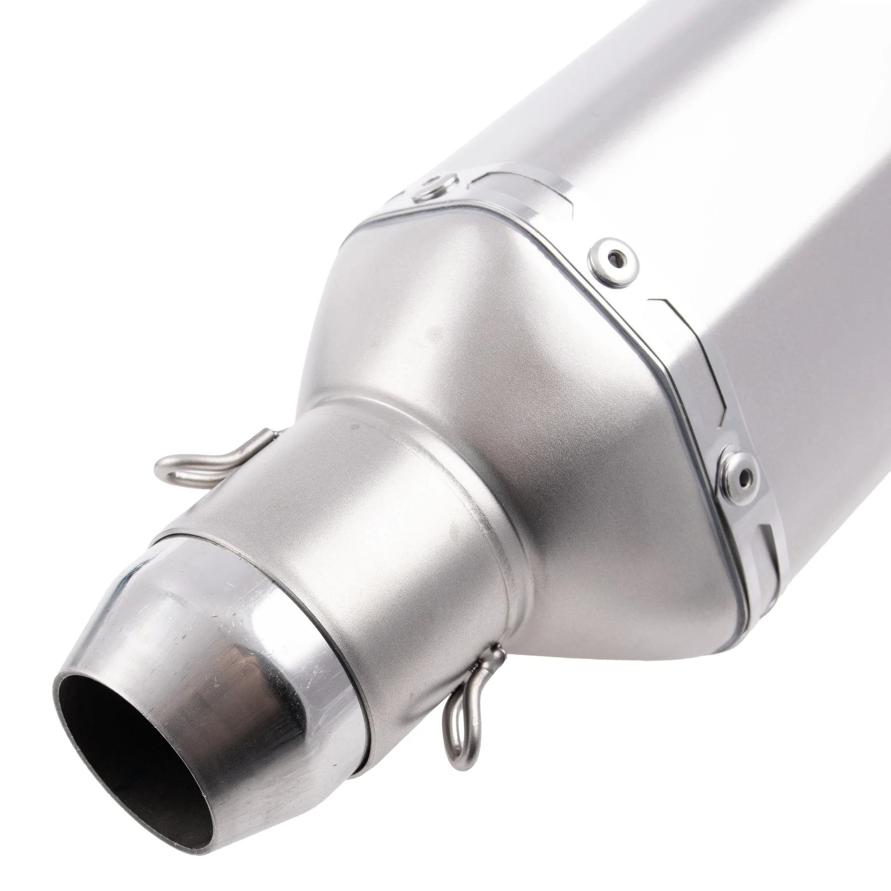 Końcówka wydechu Akrap Replika medium z-type titanium / czarna kpl. — ujęcie 2