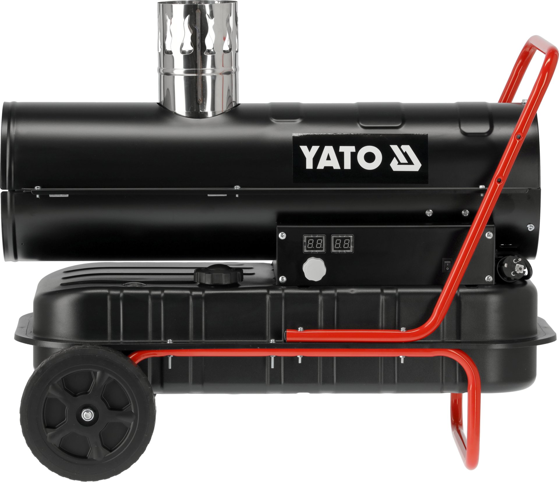 Nagrzewnica olejowa z odprowadzeniem spalin 20 kW YATO YT-99738 — ujęcie 3