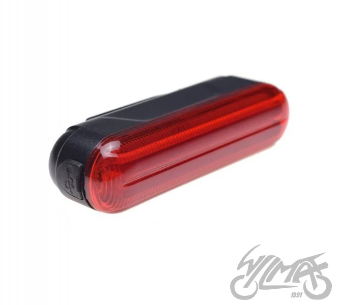 Lampka rowerowa tylna LED USB — ujęcie 2