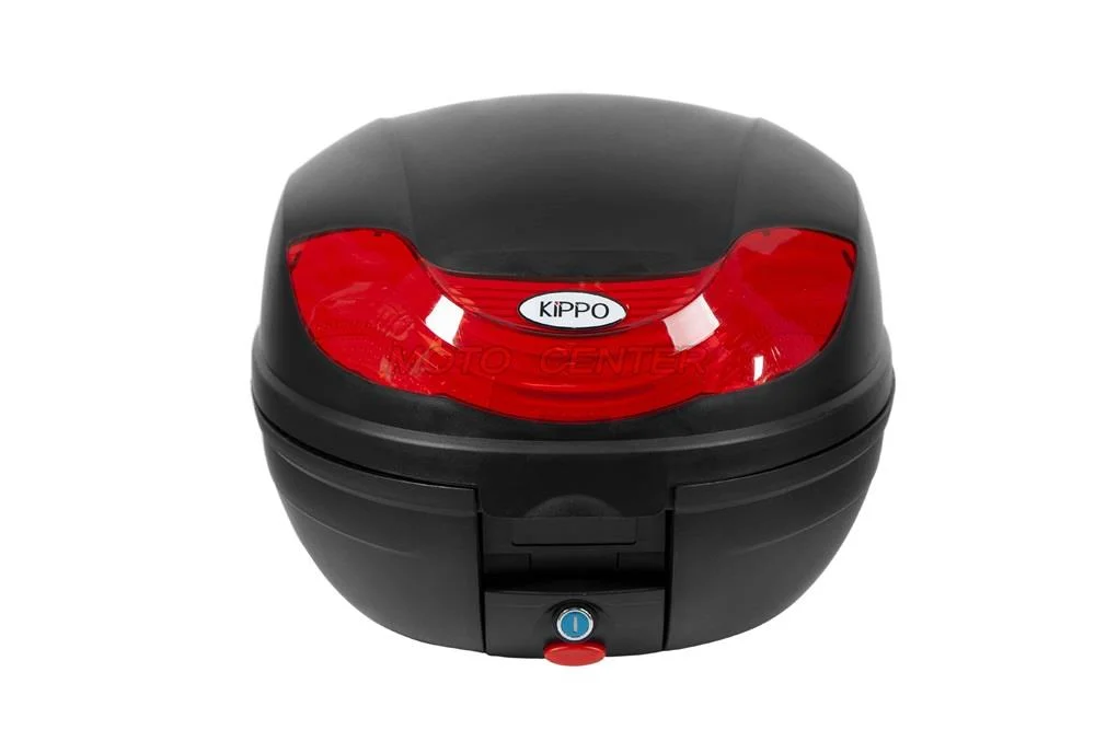 Kufer Kippo YM-815 czarny mat czerwony Odblask 32L — ujęcie 2