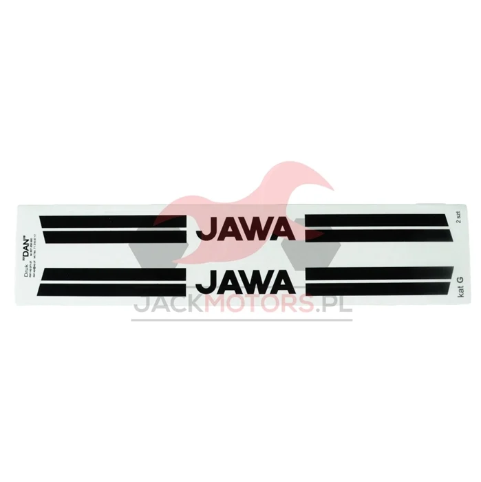 Naklejka Jawa czarna kpl. — ujęcie 1