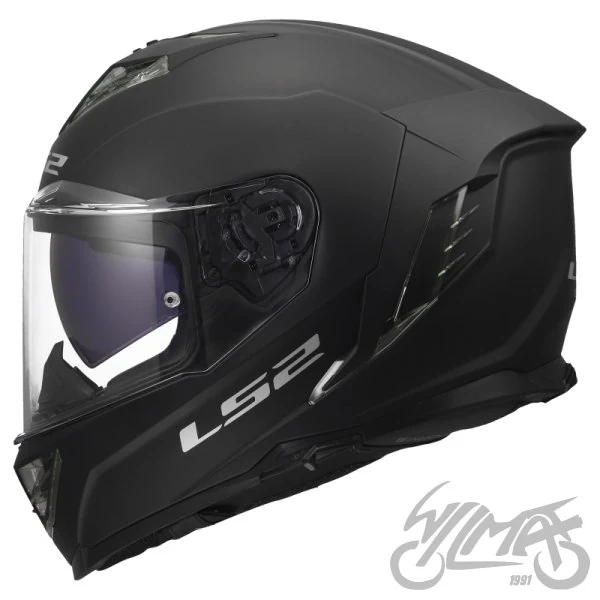 Kask LS2 FF818 Storm III Solid Matt Black — rozmiar S — ujęcie 2