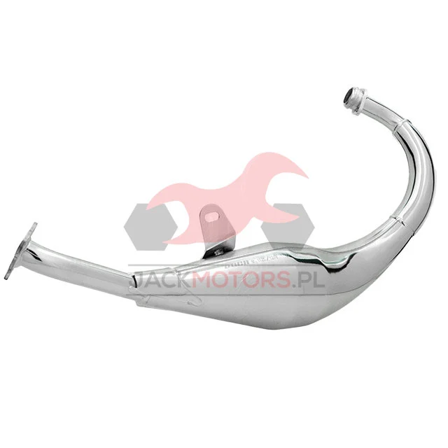 Wydech VOCA chromed racing blue Derbi Senda EBS050 / D50B0 — ujęcie 2
