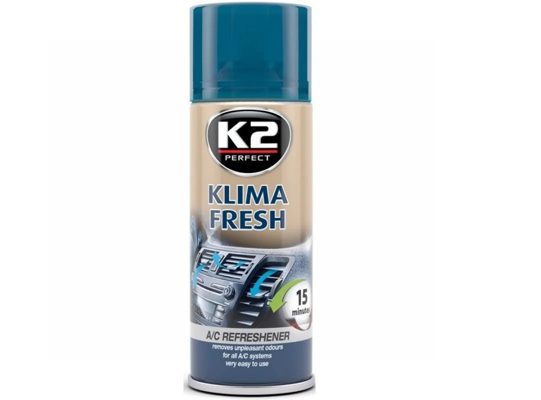 K2 KLIMA FRESH Środek do odświeżania klimatyzacji BLUEBERRY 150ml — ujęcie 2