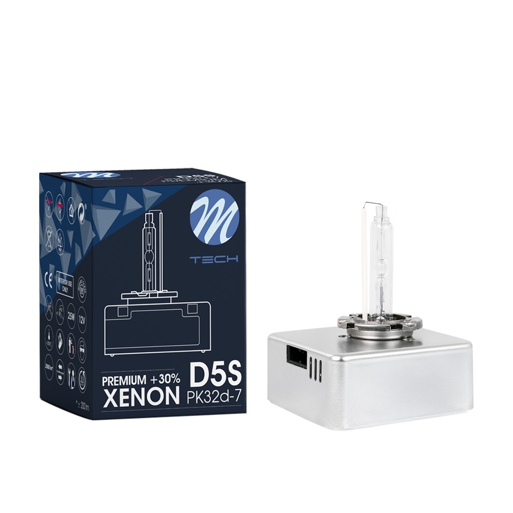 Żarówka xenon D5S 25 W 6000K/Premium M-Tech ZMD5S6 — ujęcie 2