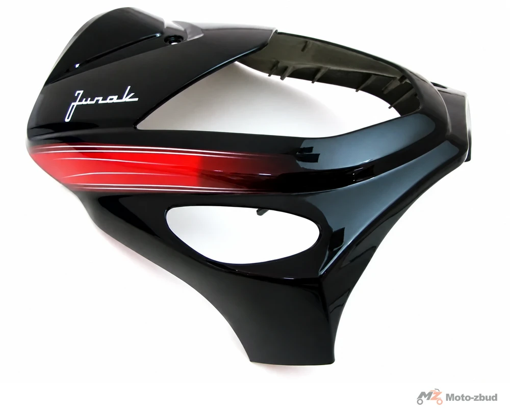 Junak 104/105 osłona reflektora czarno-czerwona