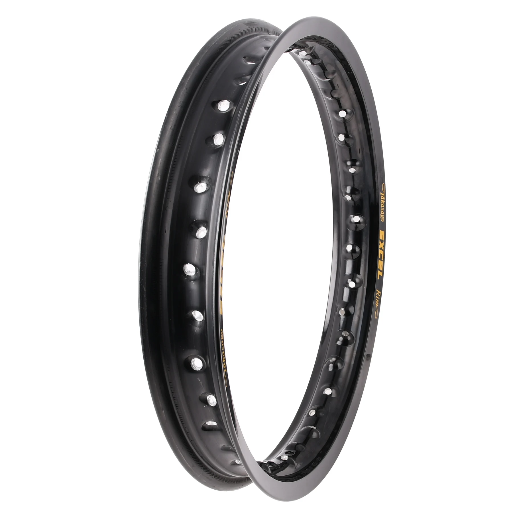 Obręcz koła Simson MZ ETZ 1,85 × 16 aluminiowa czarna wzmocniona Excel Rim — ujęcie 1