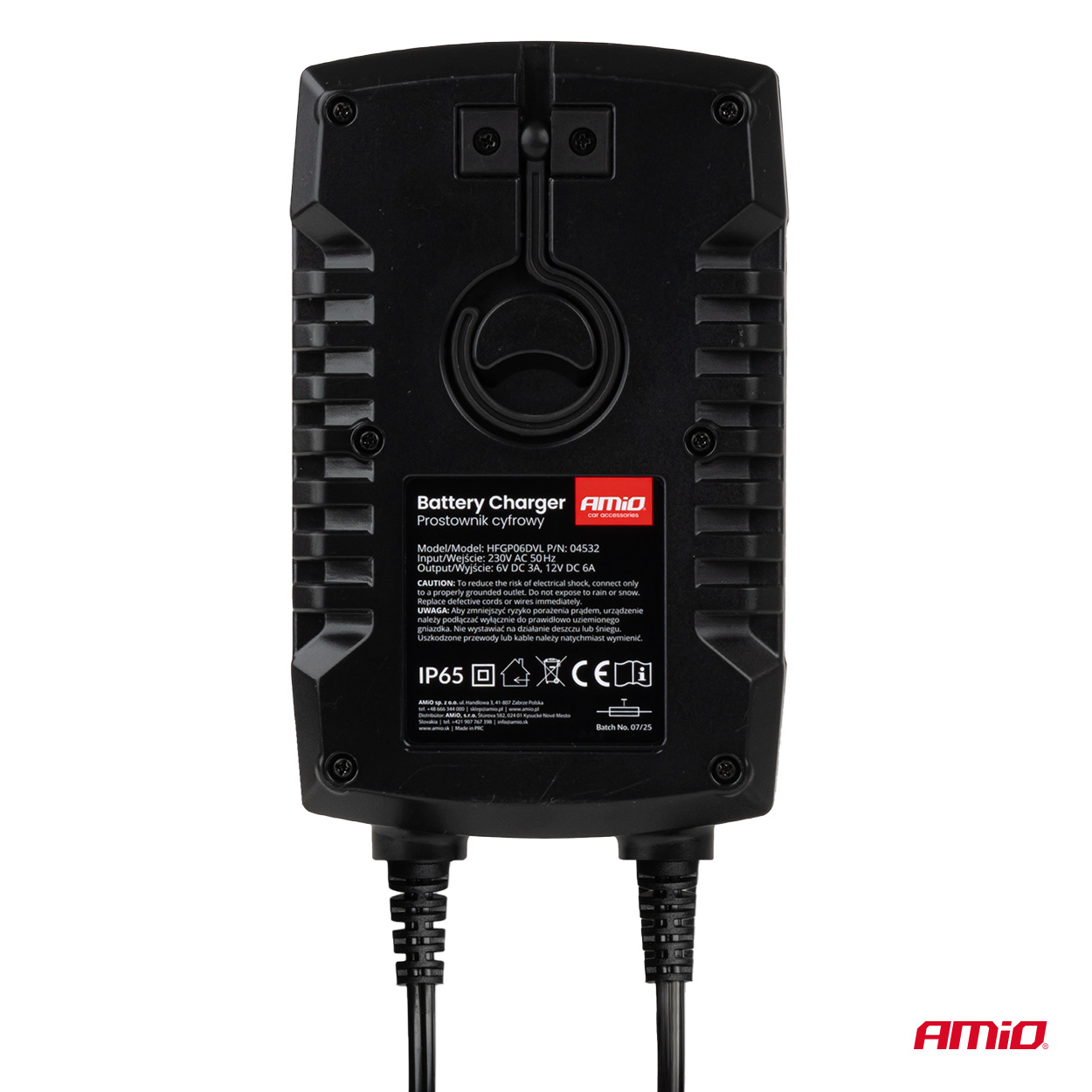 Prostownik cyfrowy AGM GEL STD LFP MAX 6A 6 V 12 V PRO HOOK — ujęcie 8