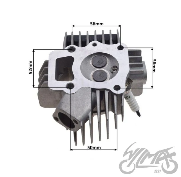 Głowica cylindra do pitbike YCF50 — ujęcie 2