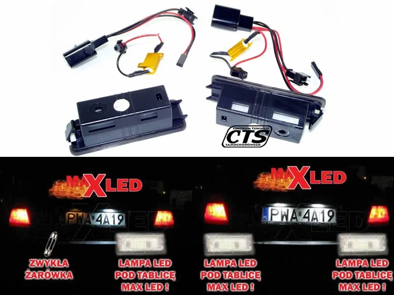 Oświetlenie tablicy Led NR54 VW GOLF IV-VII PASSAT POLO LUPO — ujęcie 3