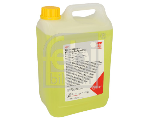 Płyn do chłodnic DB, Ford — 5 l żółto-ZIE FEBI BILSTEIN 88541 — ujęcie 3