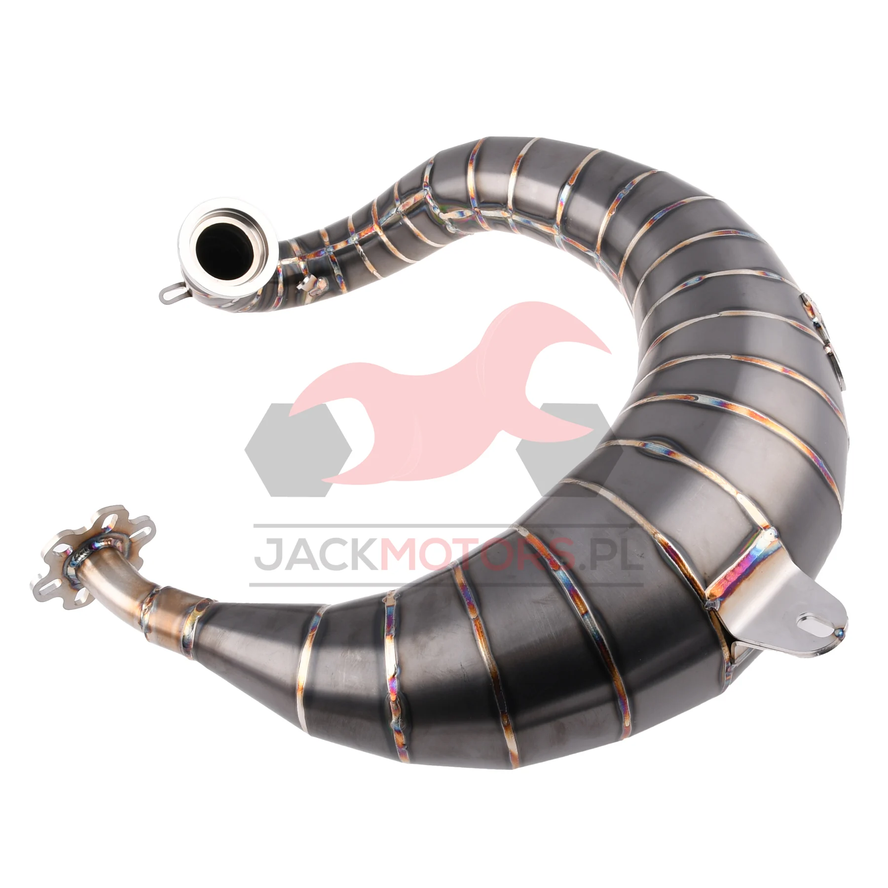 Tłumik Platek Racing Simson S60-85 cm³ cross racing JMP limited Black edition · czarna Evo (VM7435) — ujęcie 3