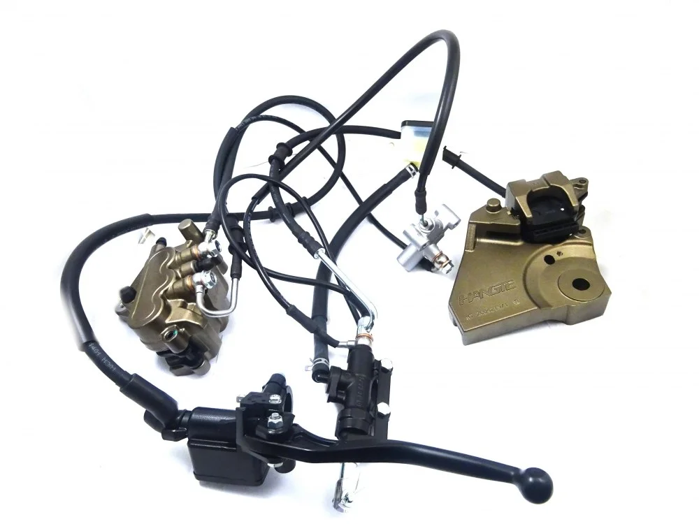 Junak RZ125 układ hamulca hydraulicznego "cbs" kpl. "yeson"