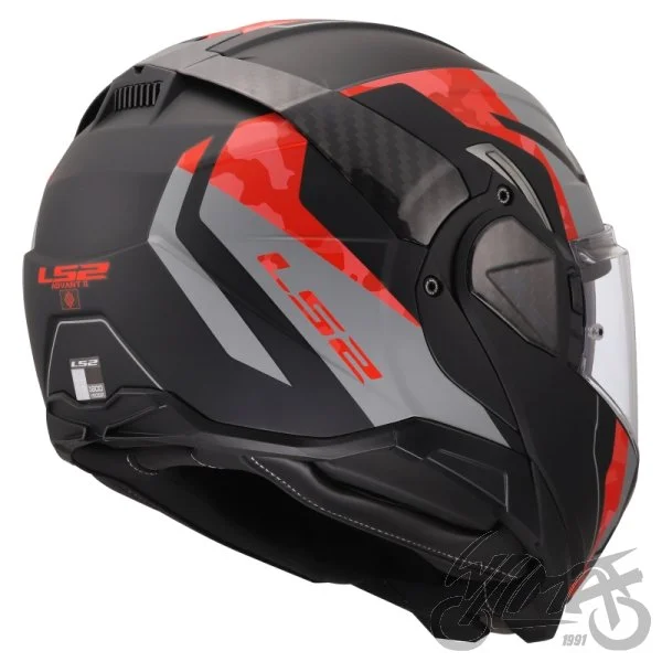 Kask LS2 FF910 advant II glide Black grey red S — ujęcie 6