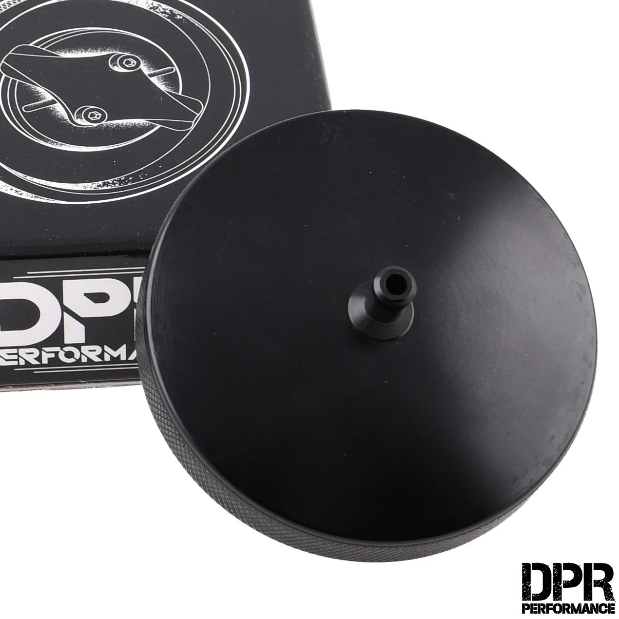 Korek zbiornika paliwa Simson aluminium CNC V2 czarny DPR Performance — ujęcie 1