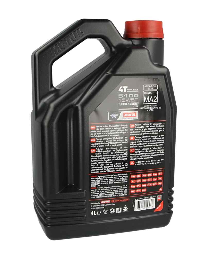 Olej 15W50 MOTUL 5100 4T 60 l MOTUL 104084 — ujęcie 14