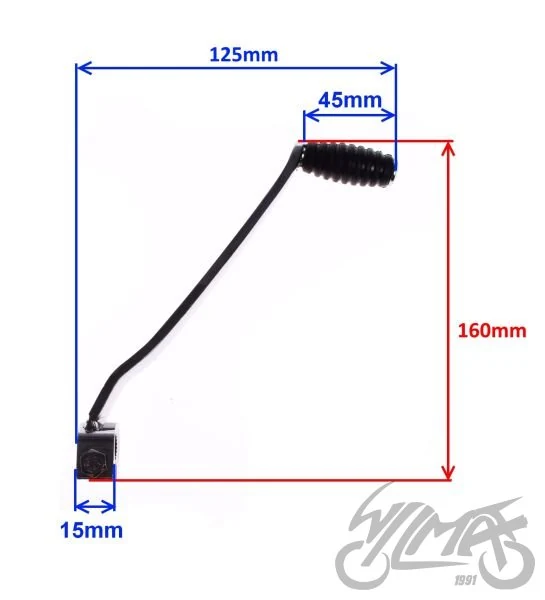 Dźwignia zmiany biegów do Suzuki GN 125 — ujęcie 2