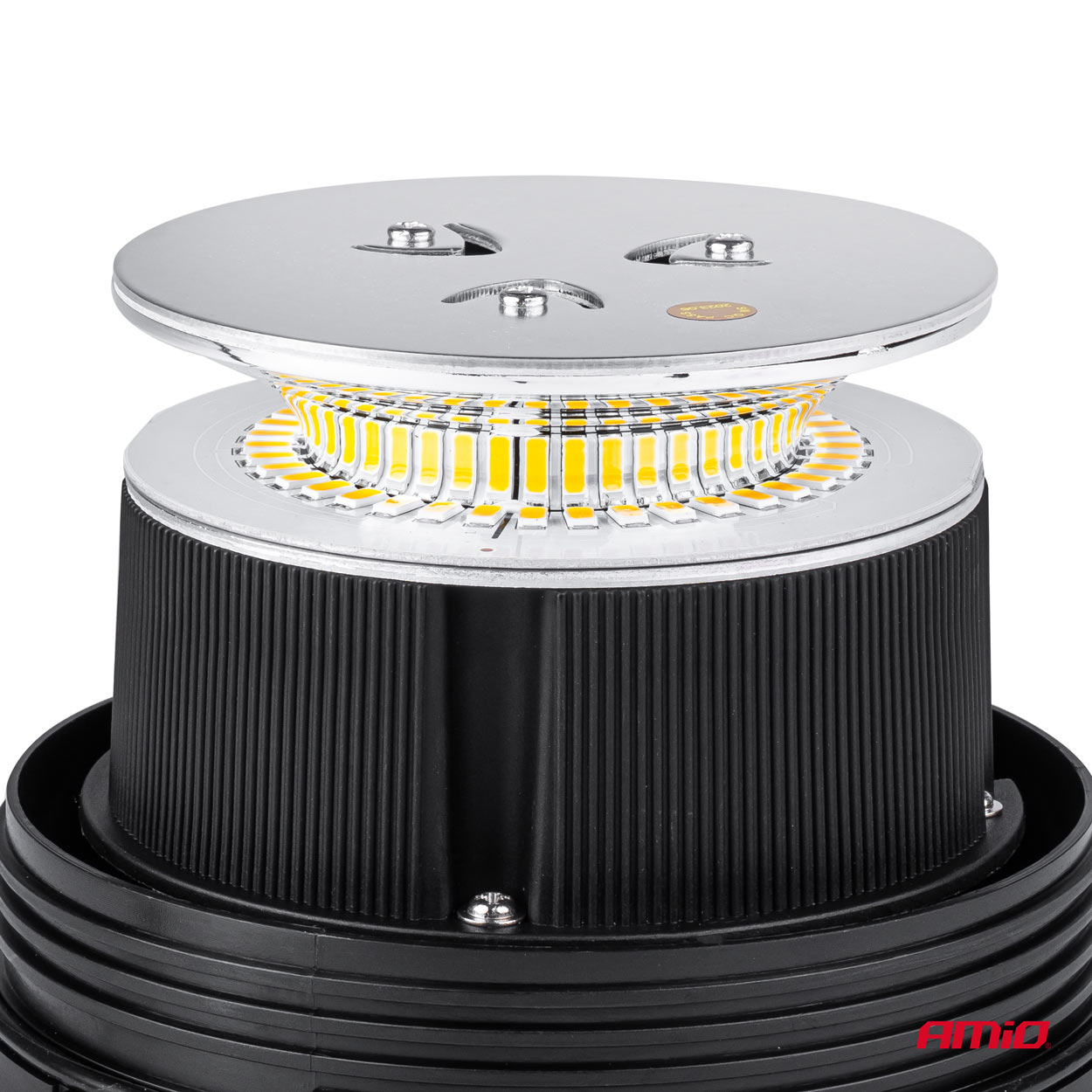 Lampa ostrzegawcza błyskowa kogut 39 LED flex R65 R10 12 V 24 V WAR09P — ujęcie 4