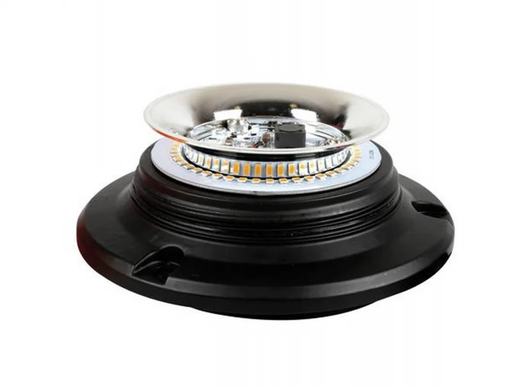 Lampa ostrzegawcza 12/24V pomarańczowa 45 SMD LED RL-7 ECE R65 — ujęcie 6