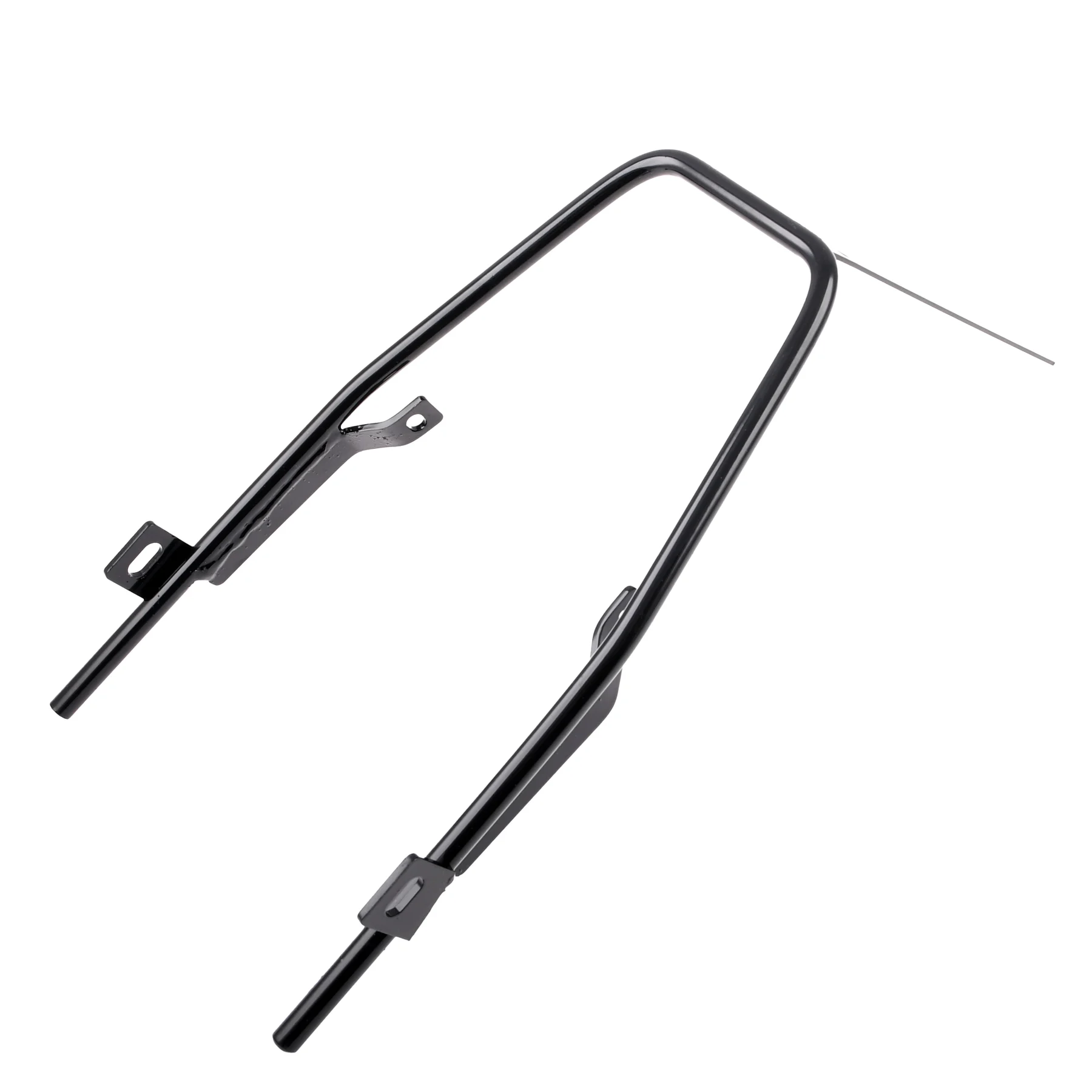 Uchwyt błotnika / podstawa lampy tył WSK 125 175 czarny PL — ujęcie 2