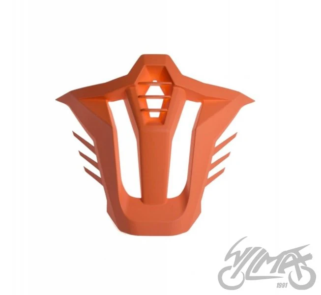 Wlot powietrza LS2 MX702/MX708 dolny Matt h-v orange r — ujęcie 2