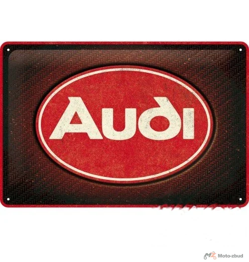 Tablica plakat 20 × 30 Audi red SHINE22326