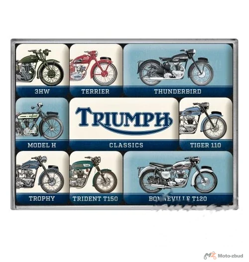 Magnes Triumph model chart 9 szt. 83128