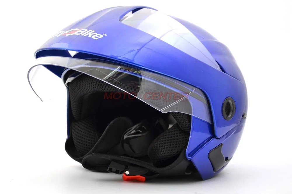 Kask otwarty City-Bike WL-703-2 niebieski XS Blenda POWYSTAWOWY — ujęcie 1