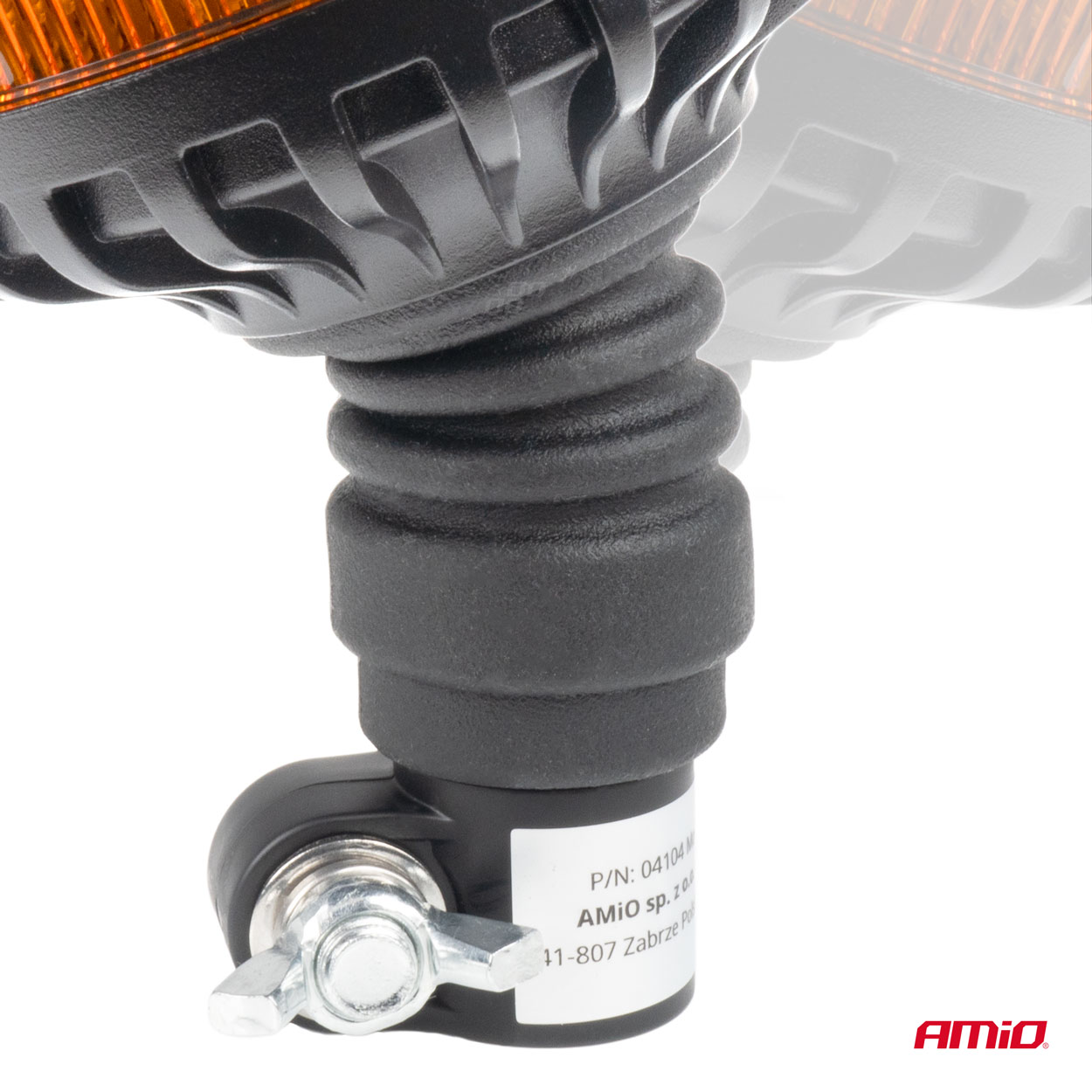 Lampa ostrzegawcza błyskowa kogut LED W28P 12 V 24 V — ujęcie 6