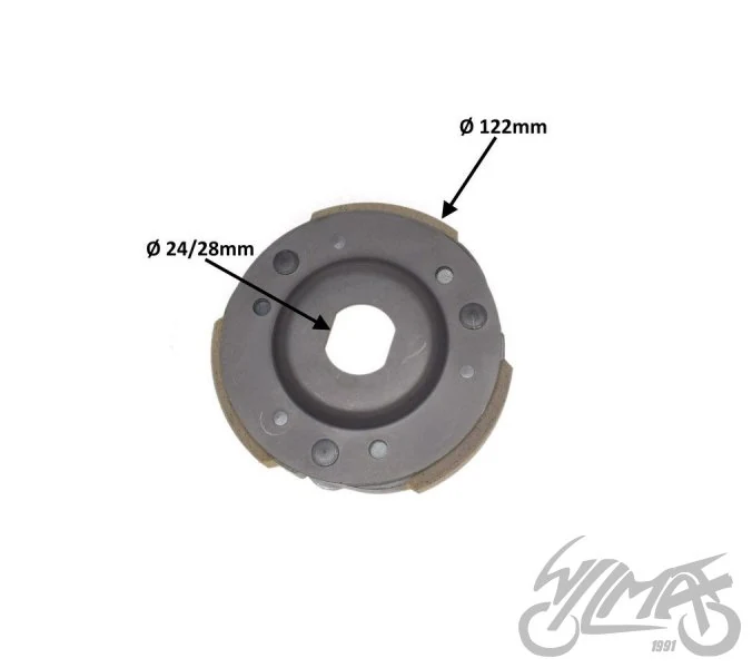 Szczęki sprzęgła do Yamahy nmax 125 2015-2020 — ujęcie 2