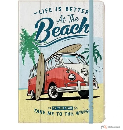 Notes VW bulli beach 54015