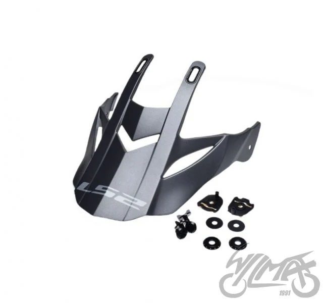 Daszek kasku MX436 evo matt titanium