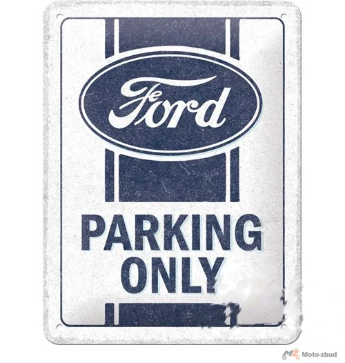 Tablica plakat 15X20 Ford parking only 26310