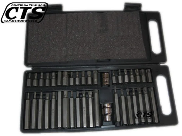Klucze TORX SPLINE HEX 40 części