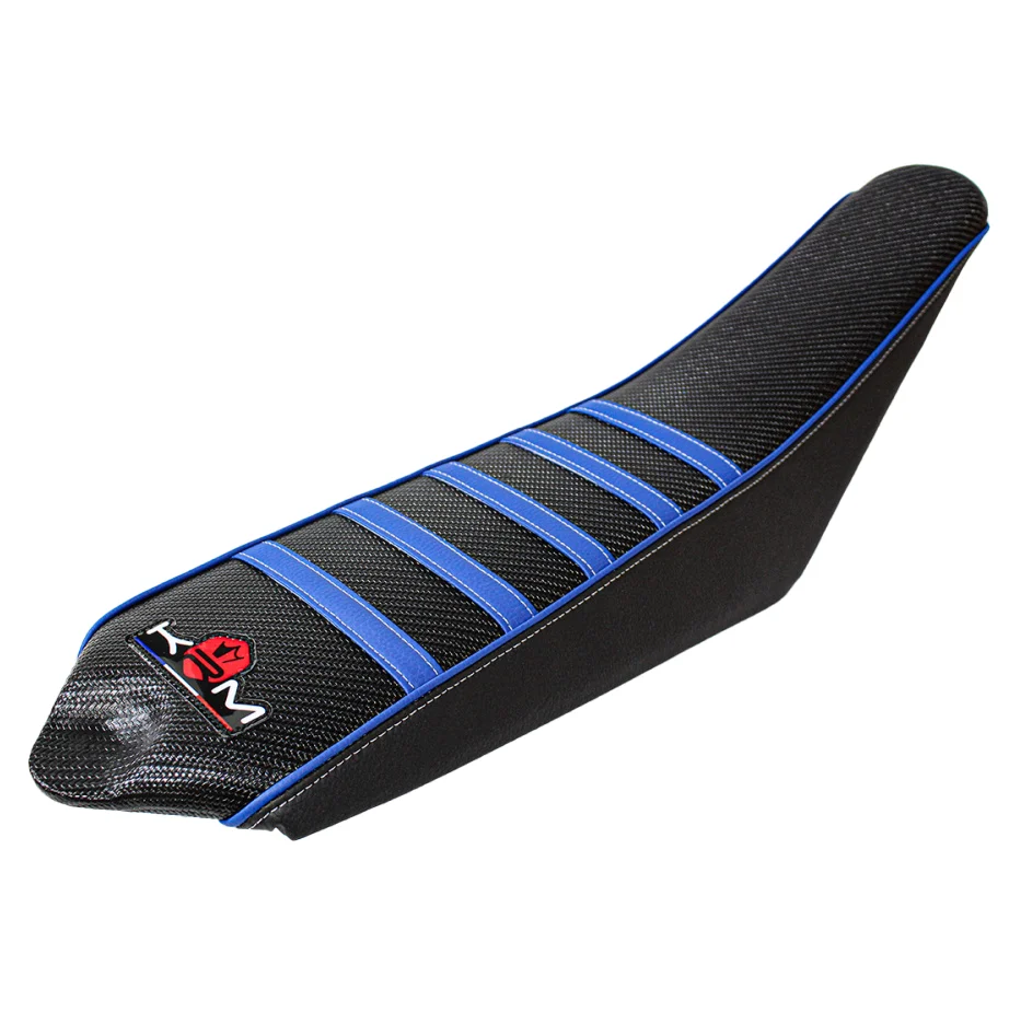 Pokrowiec siedzenia KRM Pro Ride czarno niebieski sherco od 2013 r. — ujęcie 1