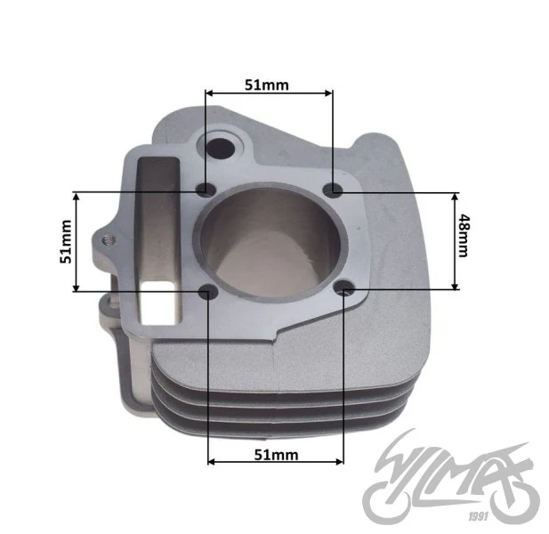 Cylinder silnik ZS154FMI-2 komplet 125 cc — ujęcie 2