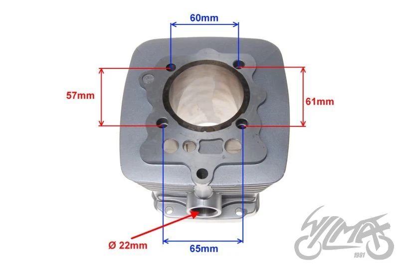 Cylinder do ATV 200 Kinroad 4T 63,40 powietrze — ujęcie 2