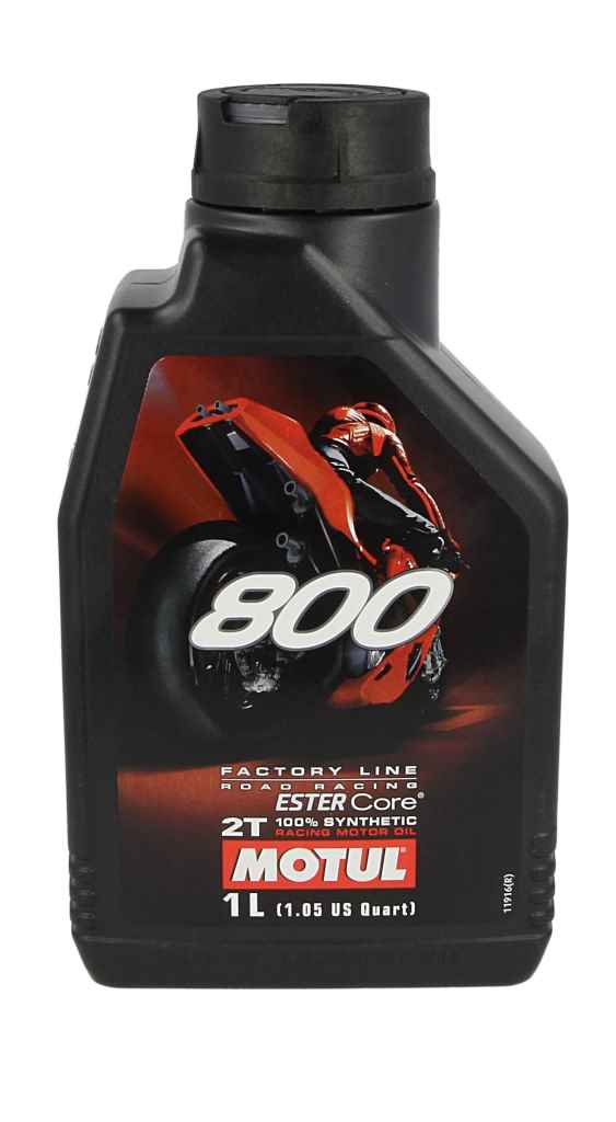 Olej MOTUL 800 factory line road racing 2T 1 l — ujęcie 3