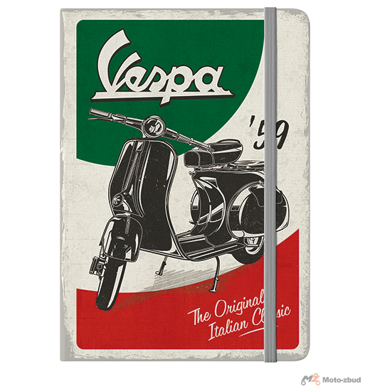 Notes Vespa the italian Classic 54009
