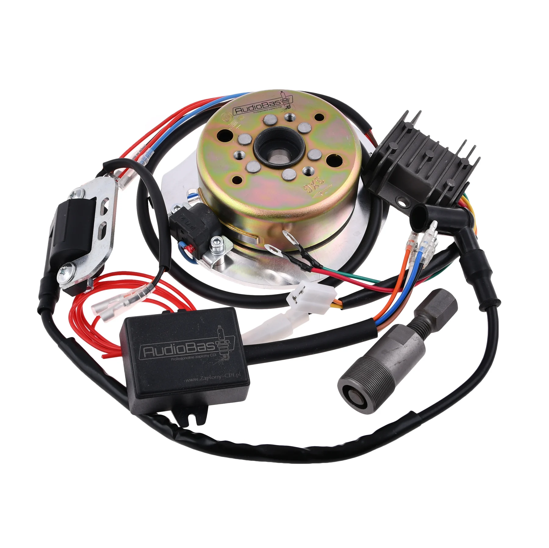 Zapłon bezstykowy CDI Audiobas 12 V WSK 125 kpl. — ujęcie 3