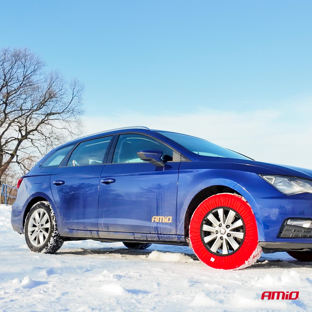 Łańcuchy śniegowe tekstylne rozmiar XL EN16662-1 Önorm V5121 2 szt. — ujęcie 5