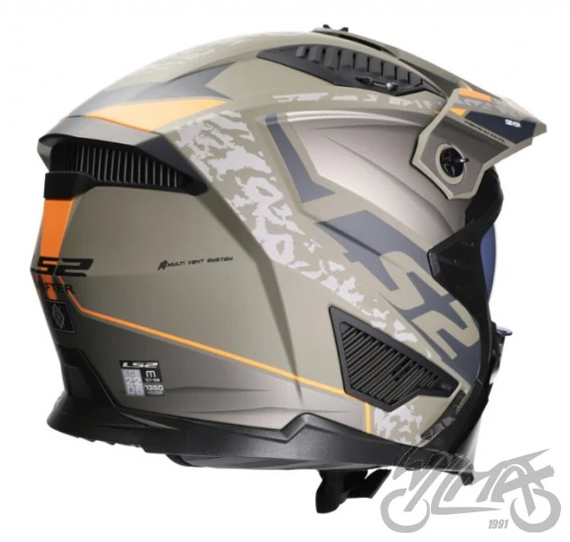 Kask LS2 OF606 Drifter devor Matt SAND-06 — rozmiar L — ujęcie 3